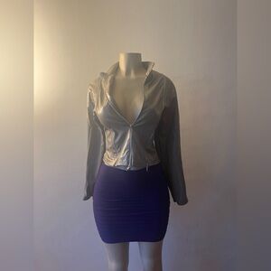 Olive Green Leather Jacket